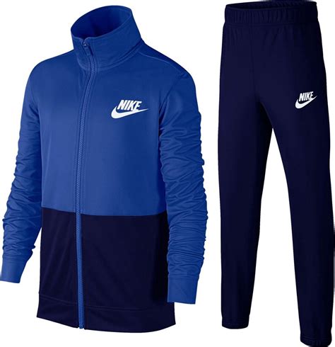 blauwe trainingspak nike|Blauwe trainingspakken voor jongens .